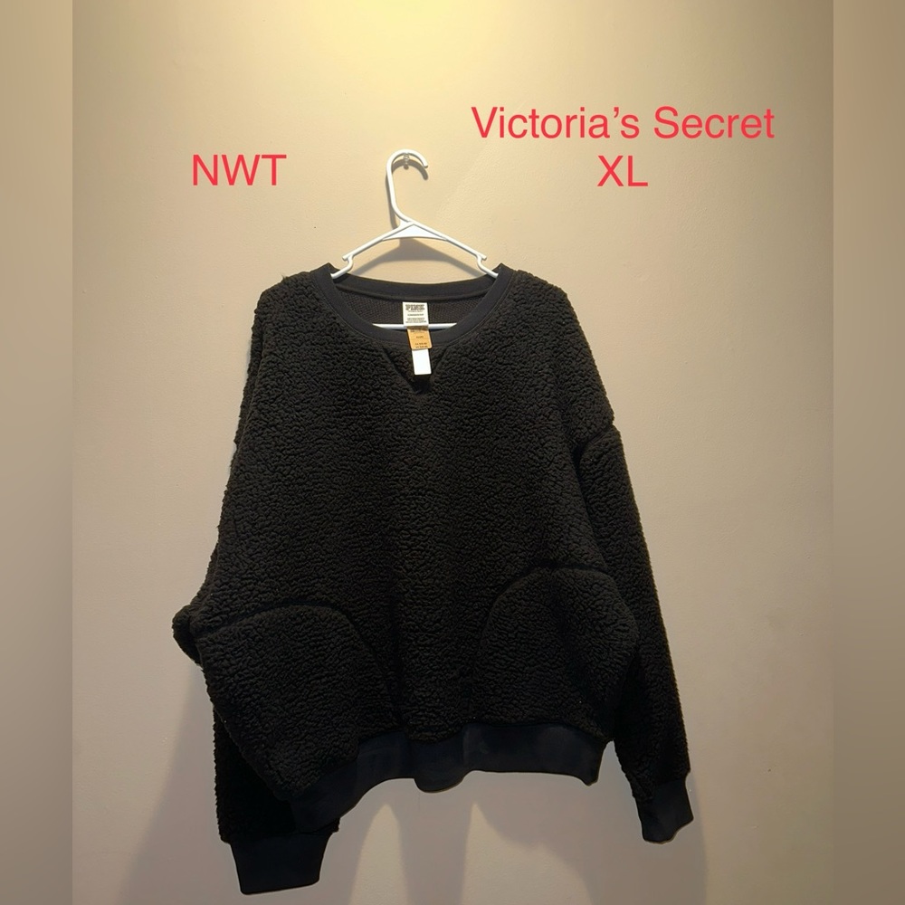 Victoria’s Secret Sherpa crew sweatshirt